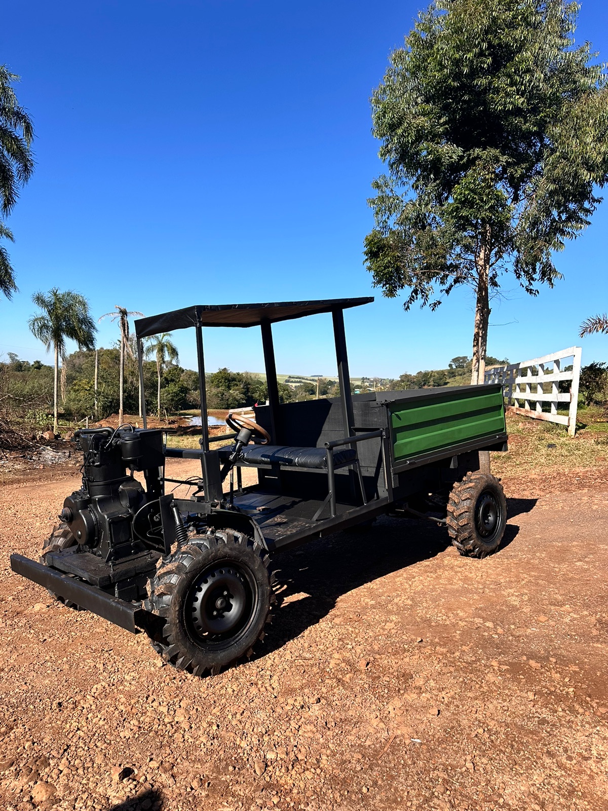 Carreta agrícola 4x2 diesel 1 pistão